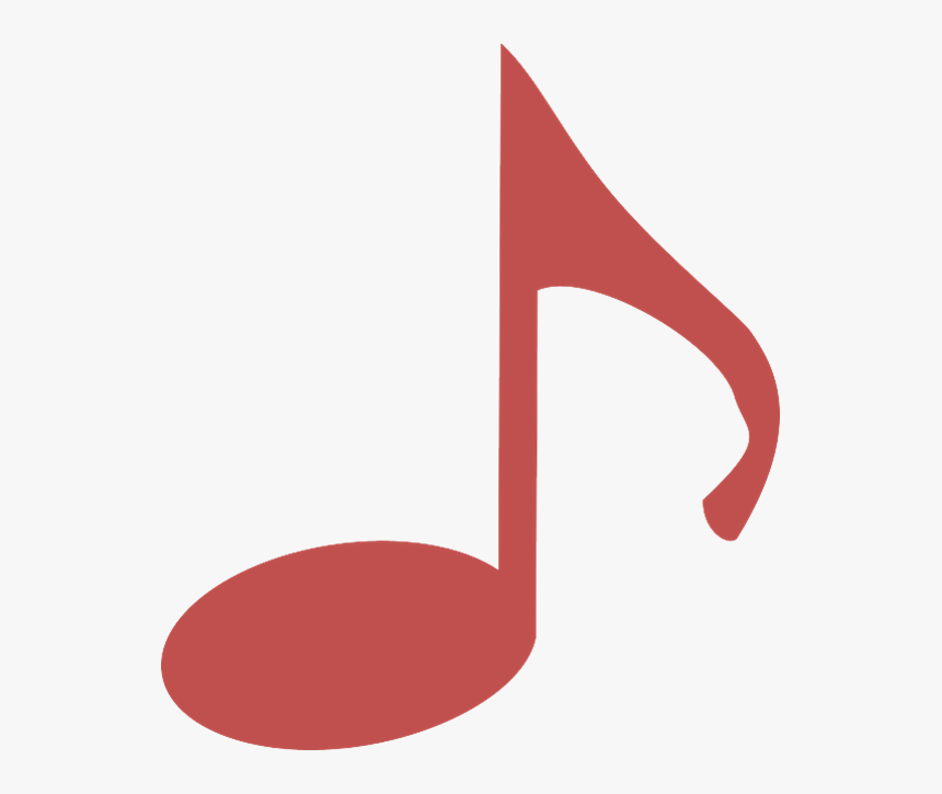 Red Music Note - Music, HD Png Download, Free Download