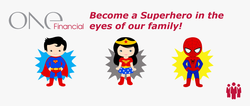 One Financial Planning Financial Advice Uk - Little Superheroes Png, Transparent Png, Free Download