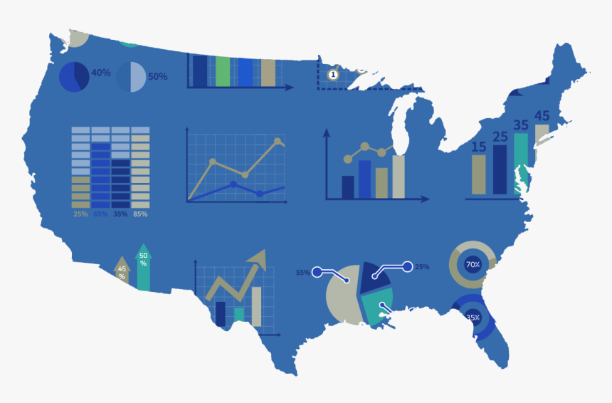 Image - Us Major Cities, HD Png Download, Free Download