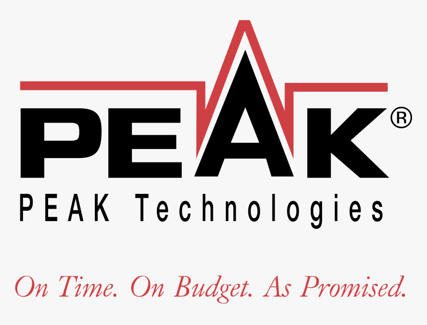 Peak Technologies Logo Png Transparent - Peak Logos, Png Download, Free Download