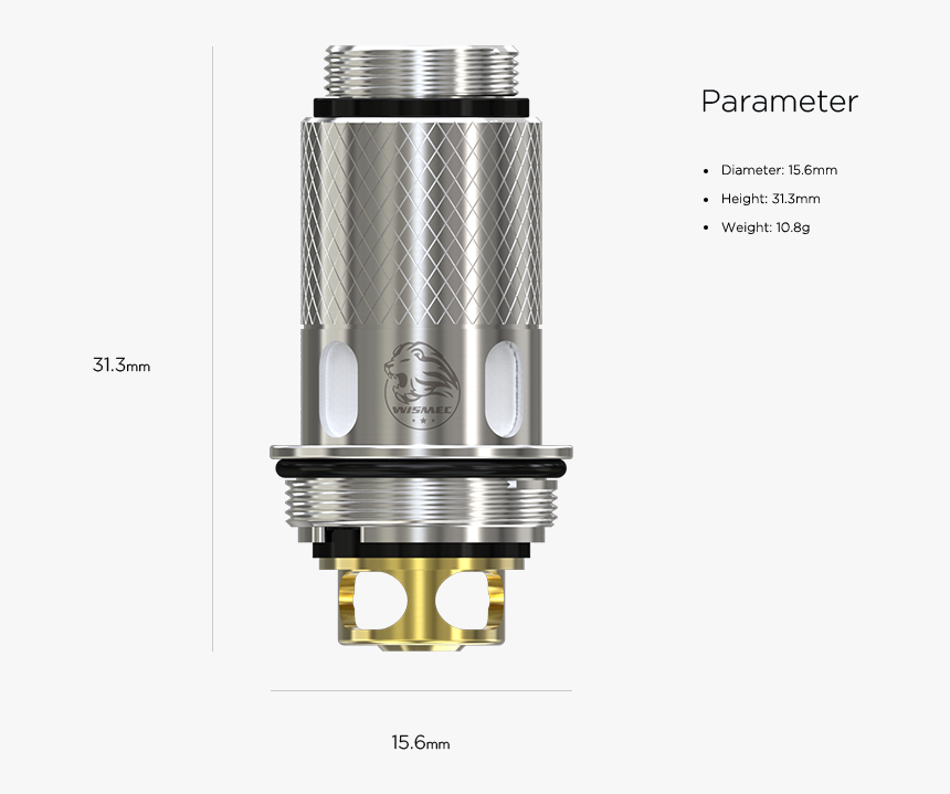 Wl01 Single - Wismec Reuleaux Tinker 300w Coil, HD Png Download, Free Download