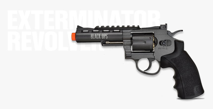 Exterminator Full Metal Revolver - Dan Wesson 8, HD Png Download, Free Download