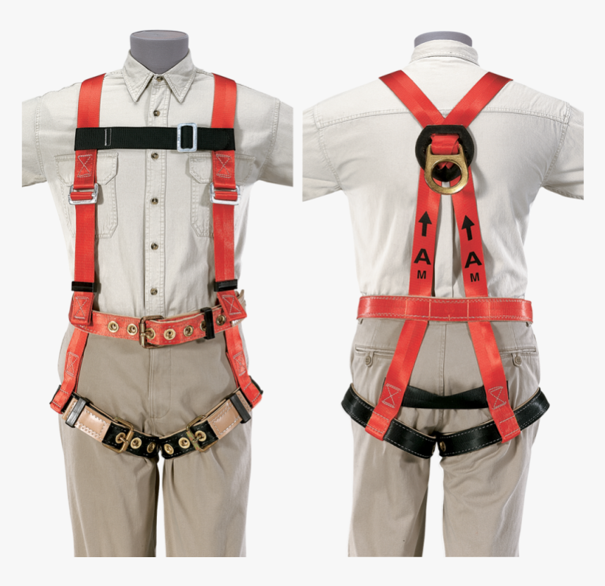 Men Climbing Harness Front And Back Png Image - 5461 Klein Tools, Transparent Png, Free Download