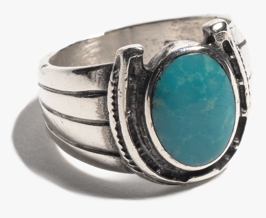 Sterling Silver Vintage Navajo Sterling Silver Men’s - Opal, HD Png Download, Free Download