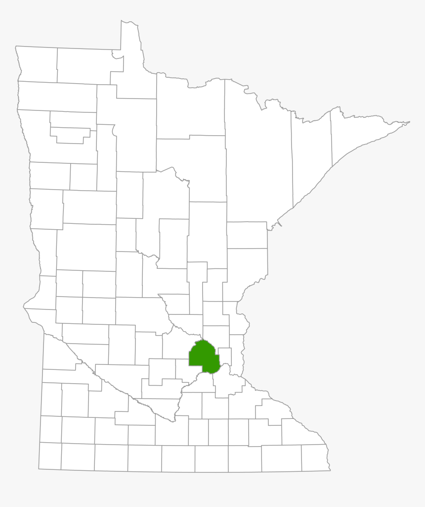 Minnesota County Map, HD Png Download, Free Download