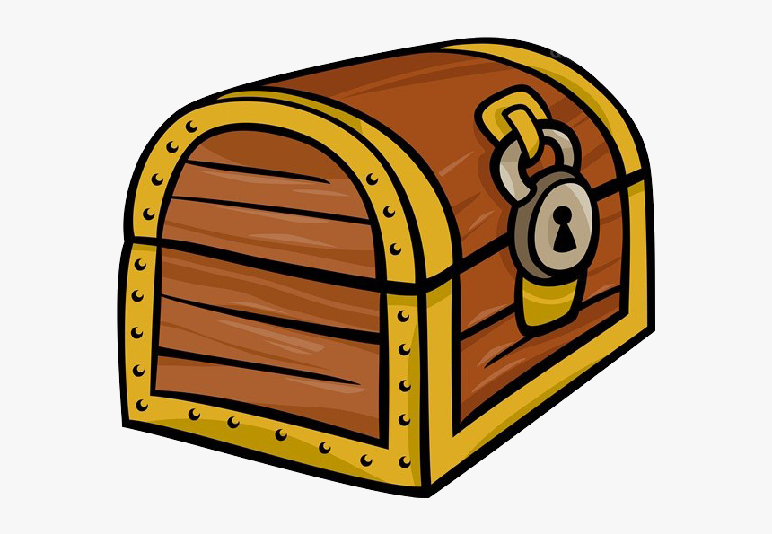 Treasure Chest Png - Toy Treasure Chest Cartoon, Transparent Png, Free Download