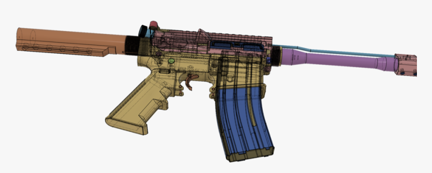 Compton Arms Ca Raptor Ar 15 Platform - Assault Rifle, HD Png Download, Free Download