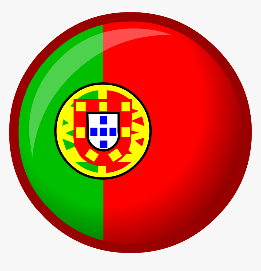 Club Penguin Rewritten Wiki - Portugal Flag Transparent, HD Png Download, Free Download