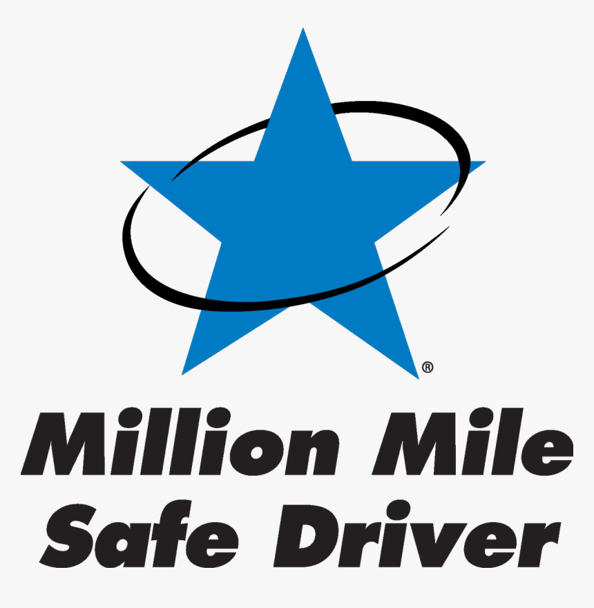 Landstar System On Twitter - Million Mile Safe Driver Logo, HD Png Download, Free Download