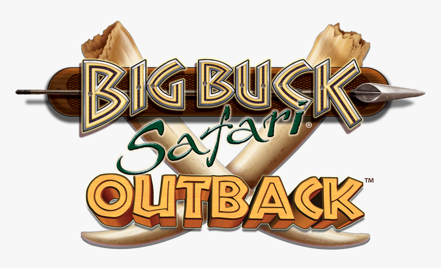 Big Buck Hunter Logo Wii Outback Creative Open Season - Big Buck Hunter Pro Big Buck Safari, HD Png Download, Free Download