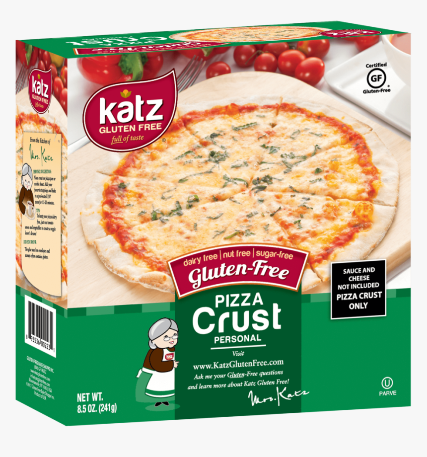 Katz Gluten Free Pizza Crust"
 Title="katz Gluten Free - Kosher Pepperoni Pizza, HD Png Download, Free Download