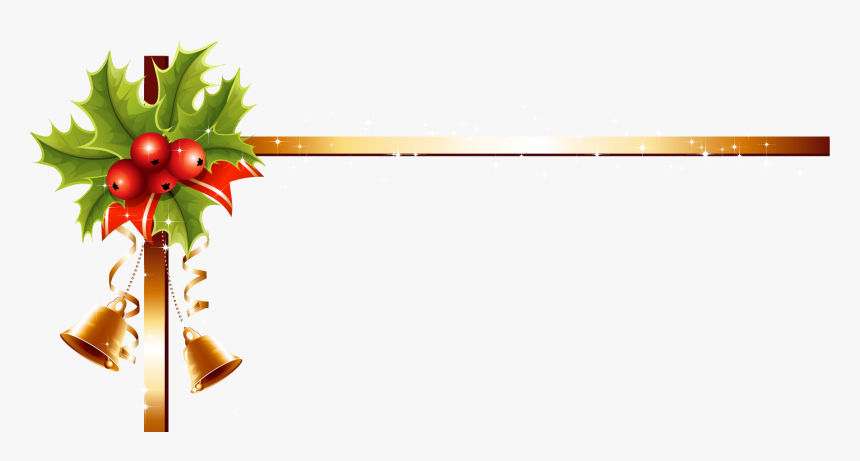 Christmas Clip Art - Transparent Christmas Border Png, Png Download, Free Download