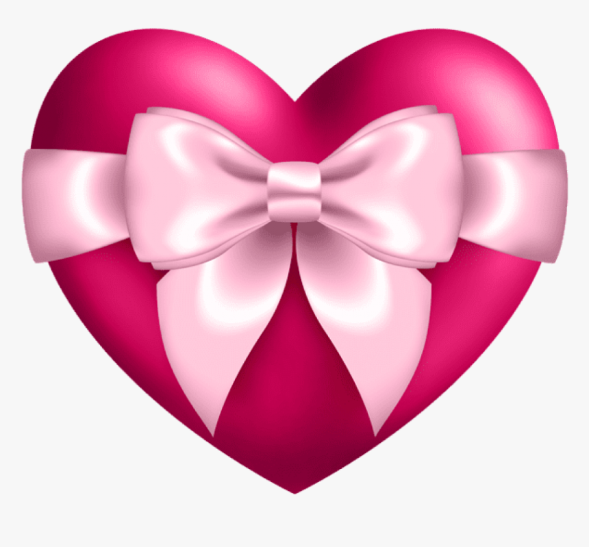 Hearts With A Bow, HD Png Download, Free Download