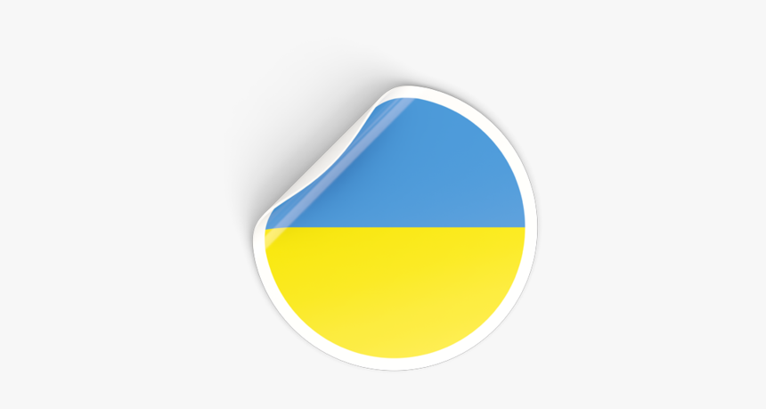 Download Flag Icon Of Ukraine At Png Format - Sticker Ukraine Png, Transparent Png, Free Download