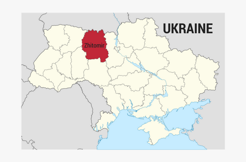 Ukraine Map - Ukraine, HD Png Download, Free Download