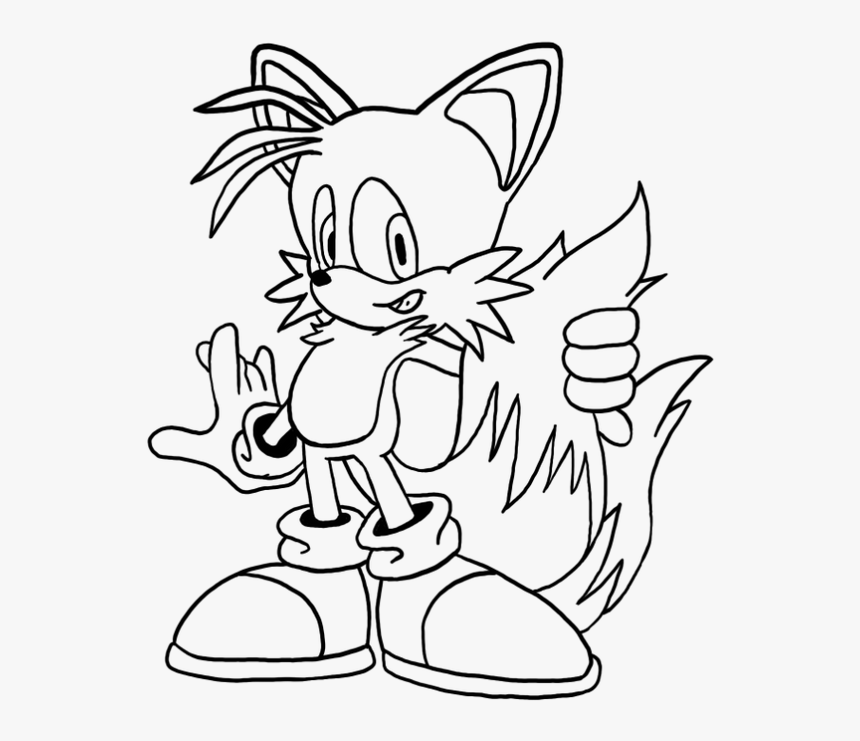 Desenhos Para Colorir Do Sonic, HD Png Download - kindpng