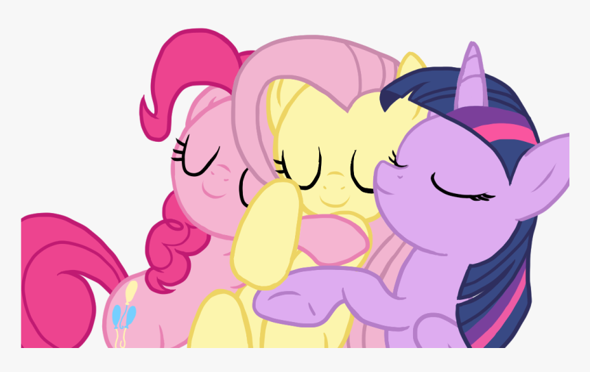 Cyberzerop, Female, Fluttershy, Mare, Pinkie Pie, Pony, - Cartoon, HD Png Download, Free Download