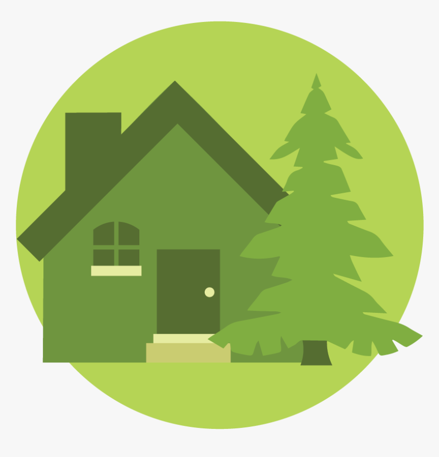 House Icon - Christmas Tree, HD Png Download, Free Download