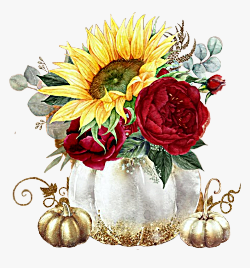 #flowers #sunflowers #roses #pumpkins #summer #fall - Sunflower And ...