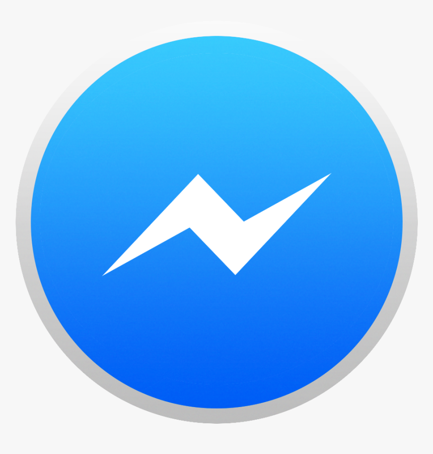 Facebook Messenger Icon For Yosemite Josselinco - Facebook Messenger, HD Png Download, Free Download