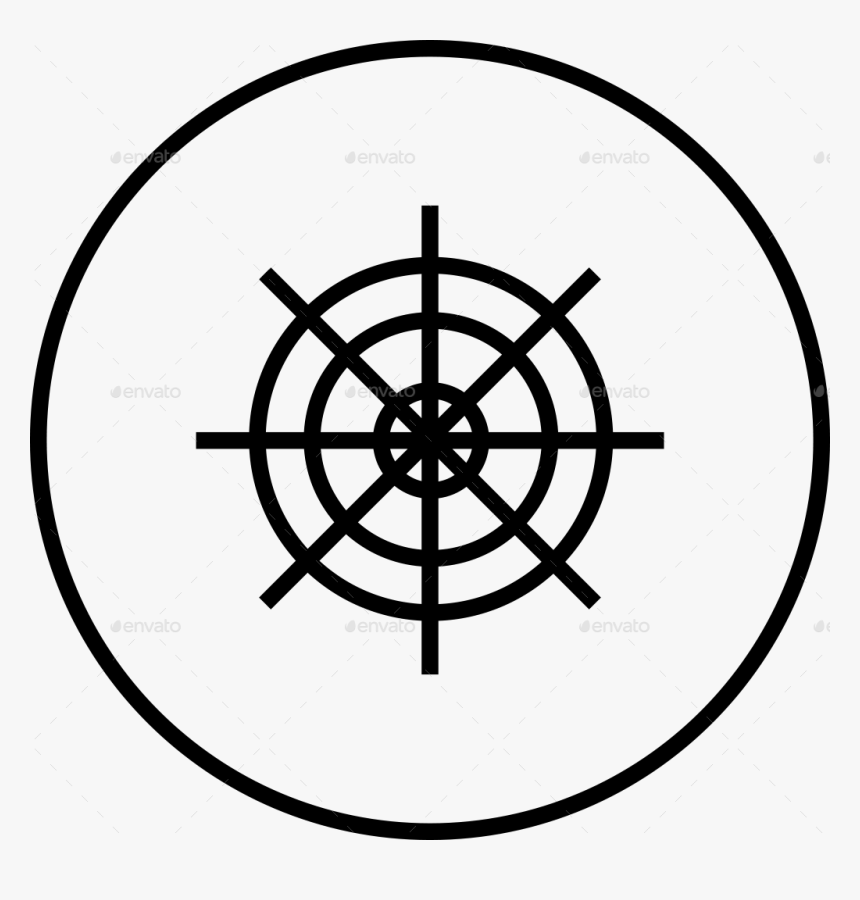 Boat Steering Wheel Icon, HD Png Download, Free Download