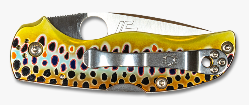 Abel & Spyderco Native® - Utility Knife, HD Png Download, Free Download