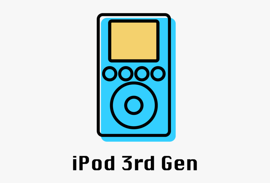 Apple Icons Individual-08 - Ipod, HD Png Download, Free Download