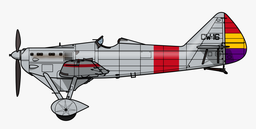 510 Profile - Dewoitine D 510 Th, HD Png Download, Free Download