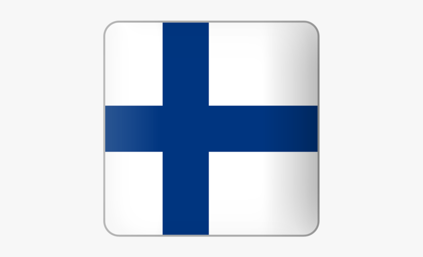 Download Flag Icon Of Finland At Png Format - Finland Flag Icon Square, Transparent Png, Free Download