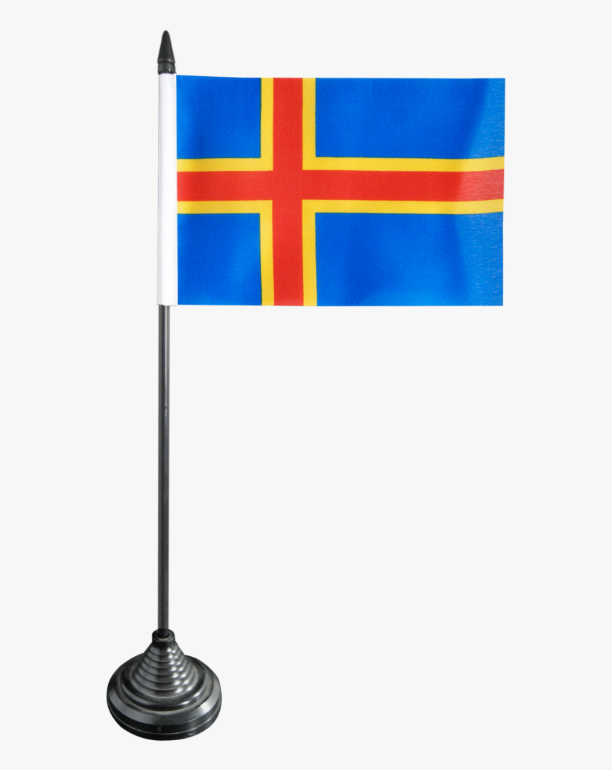 Finland Aland Islands Table Flag - Flag, HD Png Download, Free Download