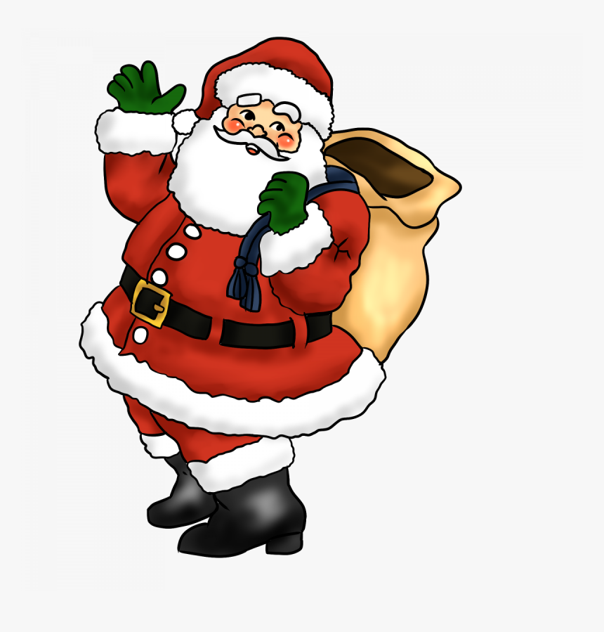 Santa Claus Transparent Background Hd Png Download Kindpng