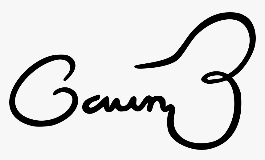Signature With Transparent Background - Gavin Belson Dick Signature, HD Png Download, Free Download