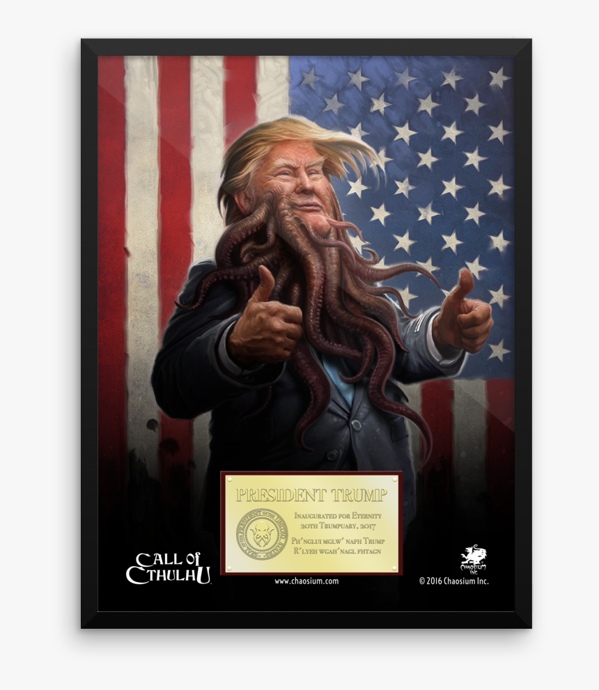 Cthulhu For President Trump, HD Png Download, Free Download