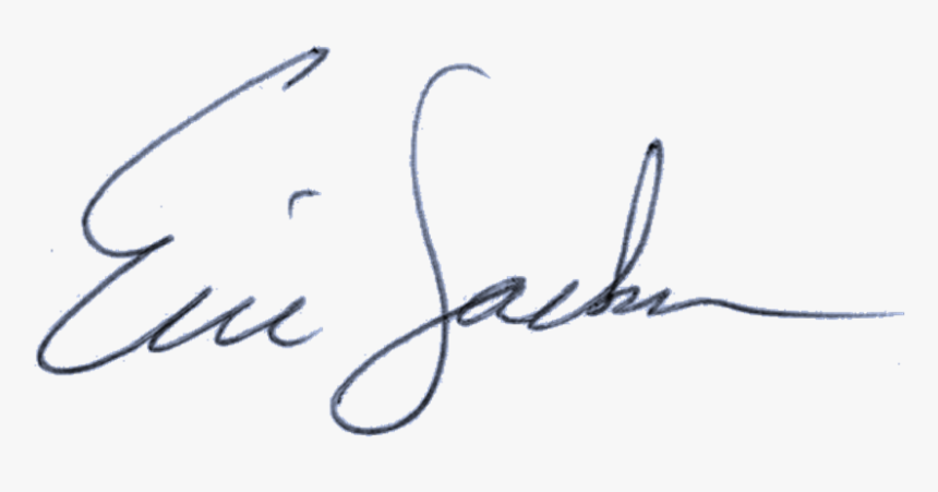 Signature for the name Eric 