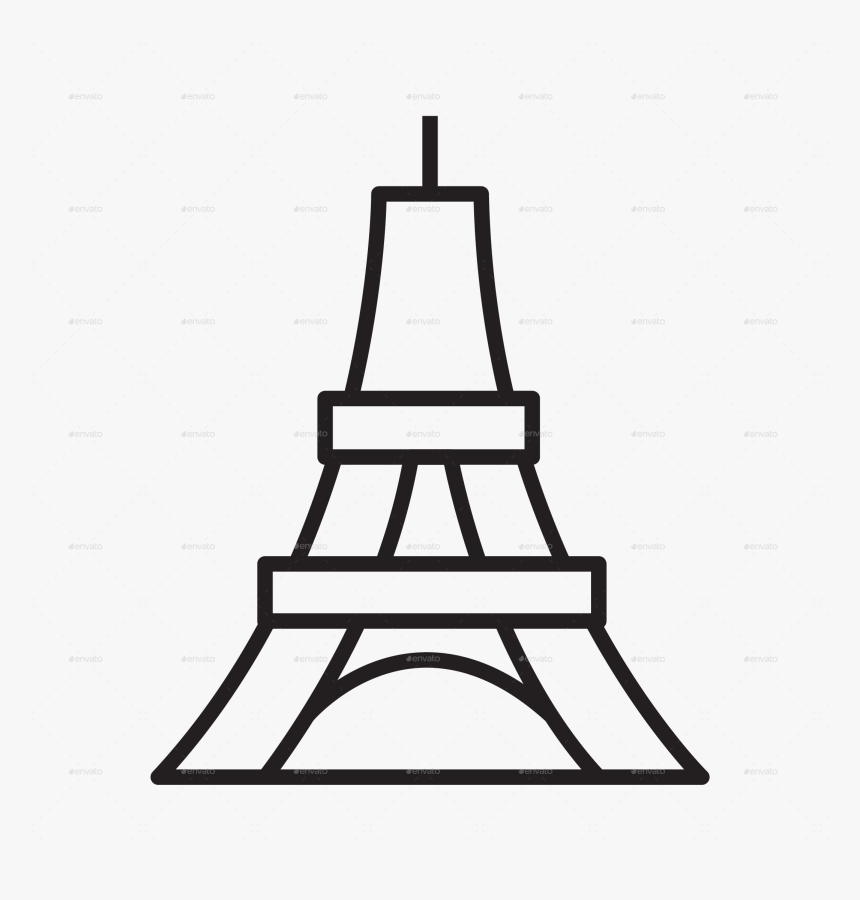 Eiffel Tower Highlight Icon, HD Png Download, Free Download