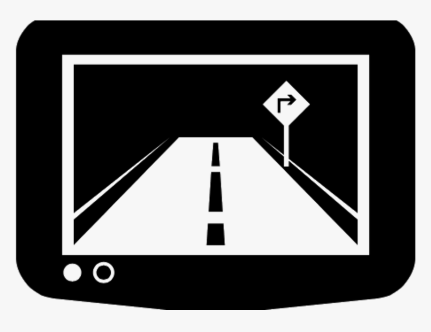 Cartoon Sat Nav - Sat Nav Icon Png, Transparent Png, Free Download