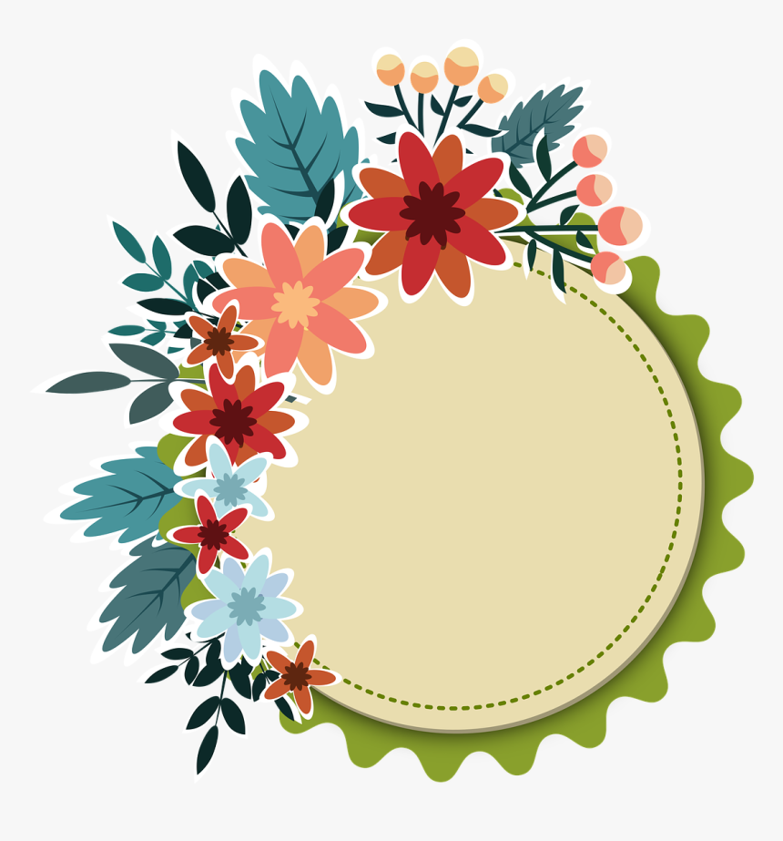 Flowers, Floral, Flowery, Spring, Plants, Ornament - Ornamentos De Flores Png, Transparent Png, Free Download