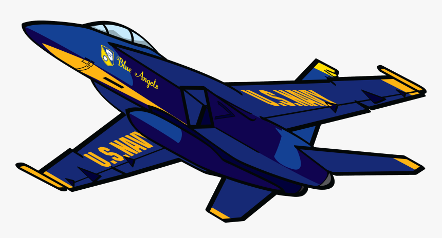 Blue Angels Blue Angel Jet Clipart Hd Png Download Kindpng