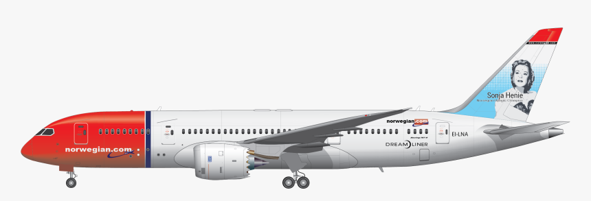 Norwegian 787 8 Png, Transparent Png, Free Download