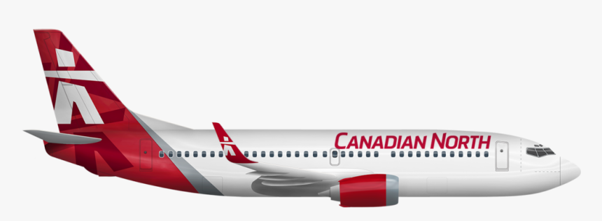 737-300 Winglets - Canadian North Planes, HD Png Download, Free Download