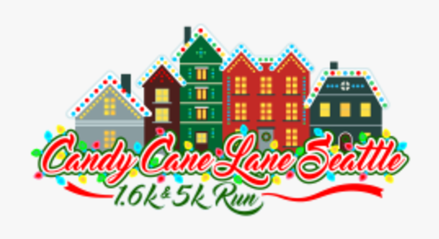 Candy Cane Lane Run - Candy Cane Lane Seattle, HD Png Download, Free Download