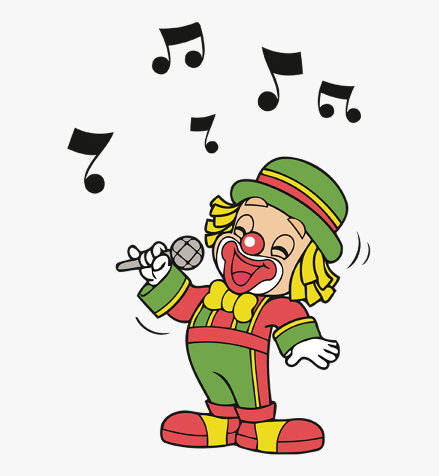 Singing Clown Png, Transparent Png, Free Download