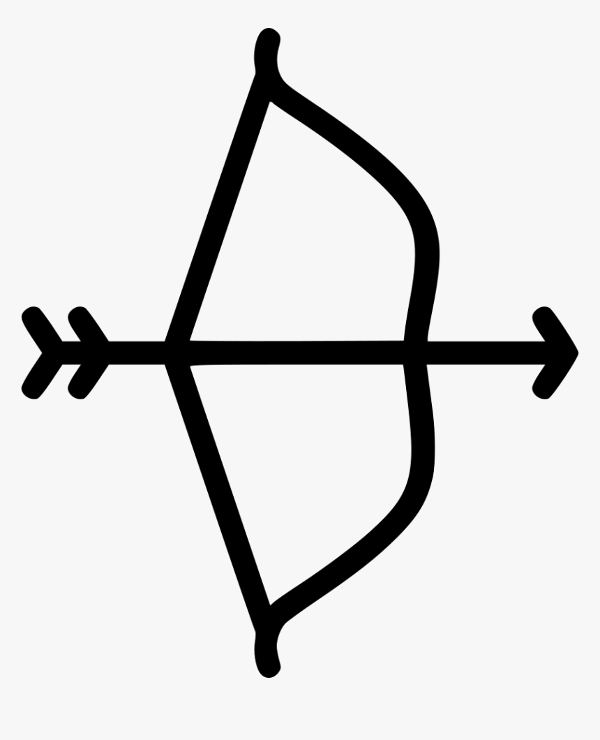 Archery Bow Arrow - Bow And Arrow, HD Png Download, Free Download