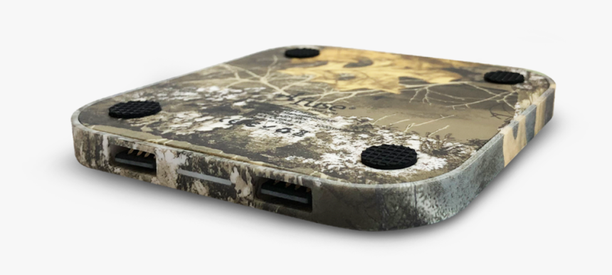 9220 Realtree Qi Charger Bottom View - Smartphone, HD Png Download, Free Download