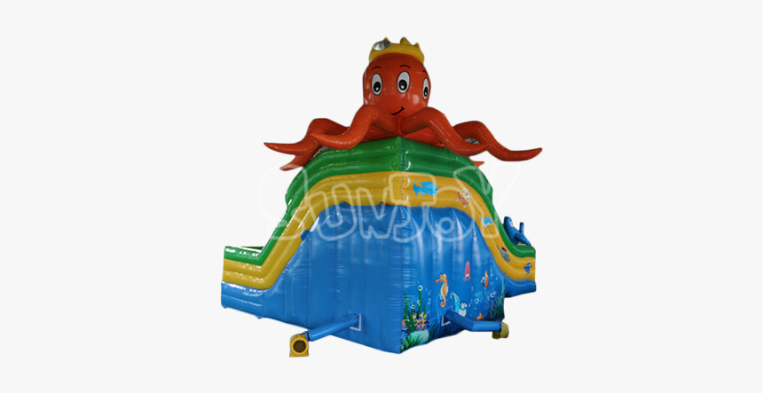 Blow Up New Octopus Water Slide - Inflatable, HD Png Download, Free Download