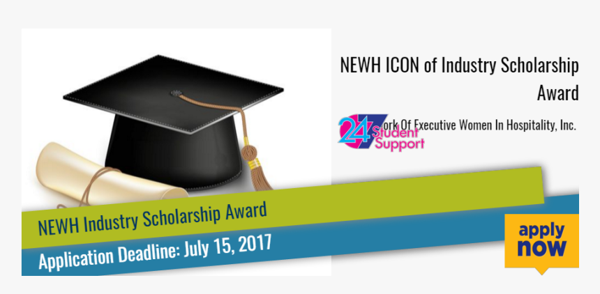 Newh Icon Of Industry Scholarship Award - Graduation, HD Png Download, Free Download