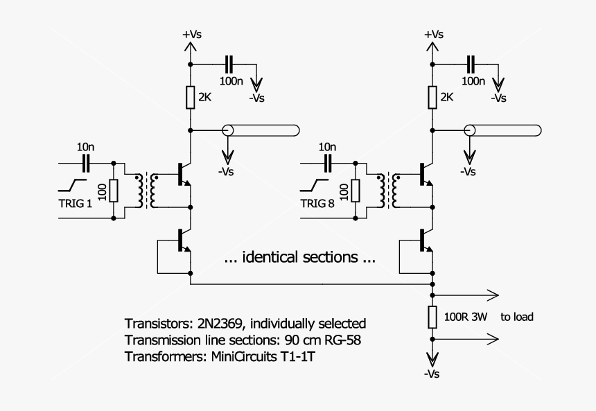 Pulse generator. Avalanche Pulse Generator. Avalanche Transistor. Pulse Generator circuit. 15-Stage Compact Marx Generator using 2n5551 Avalanche Transistors.