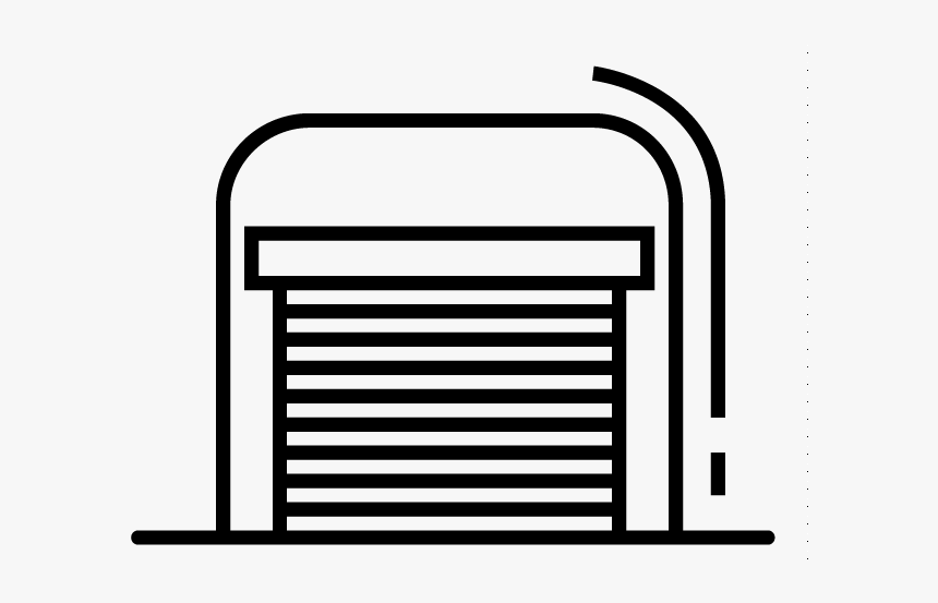 Garage Icon - Line Art, HD Png Download, Free Download