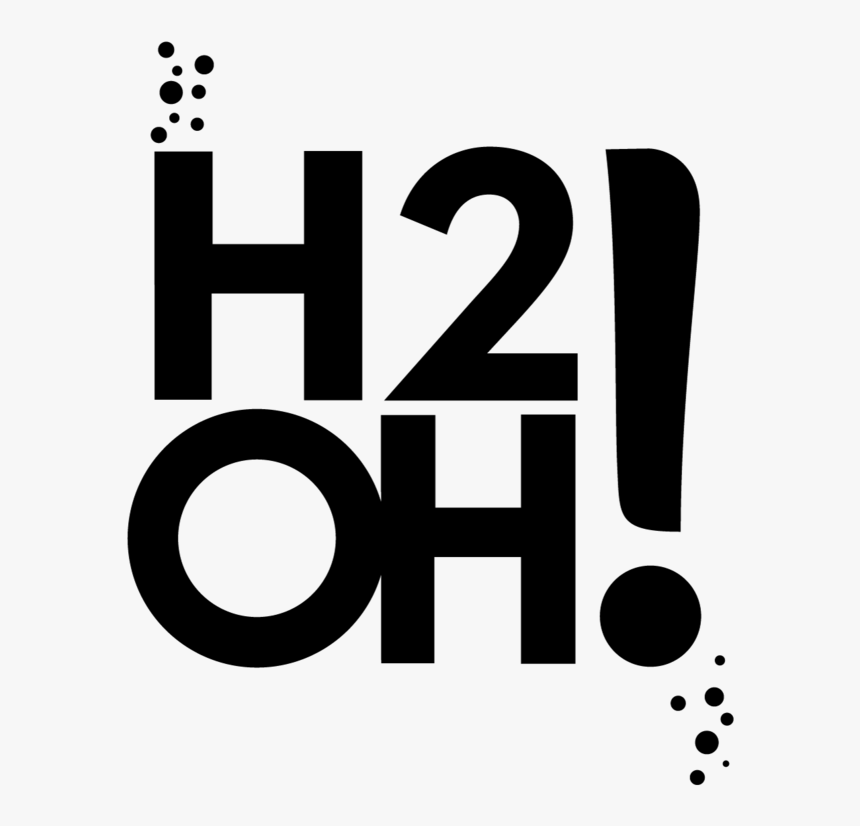 H2o Black - Logo De H2oh Png, Transparent Png, Free Download