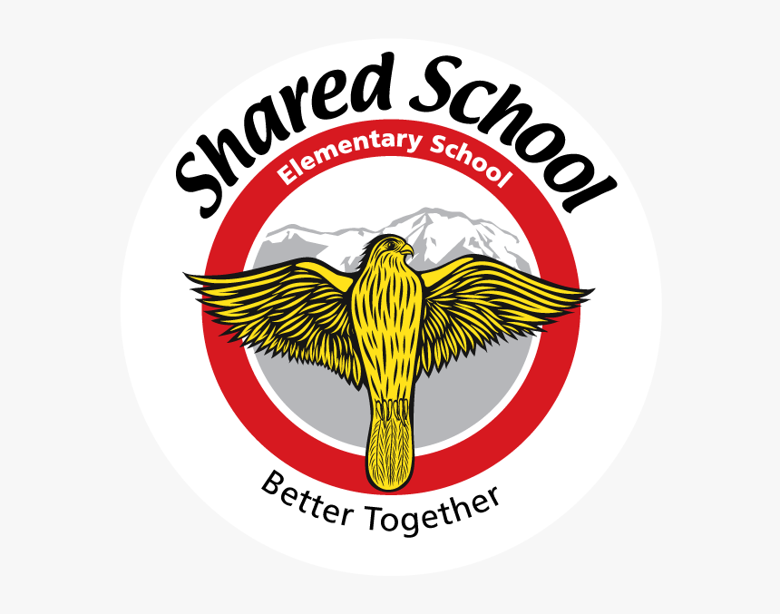 Shared School Logo - Hawk, HD Png Download, Free Download